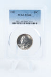 1953-P PCGS MS66 Washington Quarter Business Strike 25C