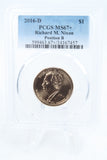 2016-D PCGS MS67+ Richard M. Nixon Position B Presidential Dollar