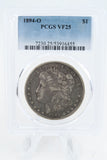1894-O PCGS VF25 Morgan Dollar Business Strike