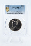 2006-P PCGS MS67 Kennedy Half Dollar Business Strike 50C