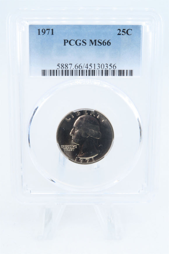 1971-P PCGS MS66 Washington Quarter Business Strike 25C