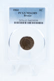 1864-P PCGS MS63BN Indian Cent Business Strike 1C