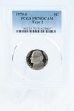 1979-S PCGS PR70DCAM Type 2 Jefferson Nickel Proof 5C