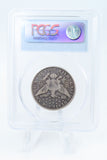 1902-P PCGS F15 Barber Half Dollar Business Strike 50C