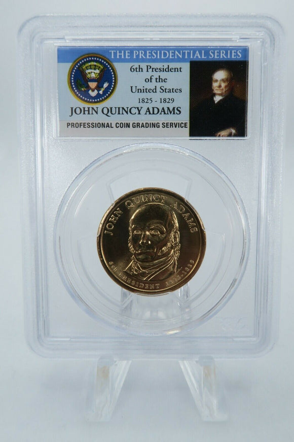 2008-P PCGS MS66 John Quincy Adams - Position B Dollar Business Strike