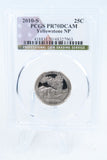 2010-S PCGS PR70DCAM Yellowstone NP Quarter Proof 25C