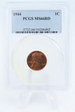 1944-P PCGS MS66RD Lincoln Wheat Cent Business Strike 1C