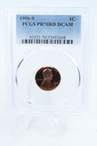 1996-S PCGS PR70DCAM Lincoln Memorial Cent Proof 1C