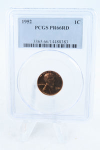 1952-P PCGS PR66RD Lincoln Wheat Cent Proof 1C