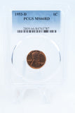 1953-D PCGS MS66RD Lincoln Wheat Cent Business Strike 1C