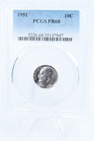 1951-P PCGS PR68 Roosevelt Dime Proof 10C