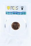 1958-D PCGS MS67RD Lincoln Wheat Cent Business Strike 1C