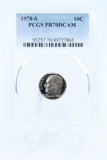 1978-S PCGS PR70DCAM Roosevelt Dime Proof 10C