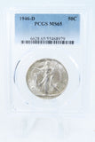1946-D PCGS MS65 Walking Liberty Half Dollar Business Strike 50C