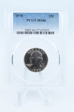 1970-P PCGS MS66 Washington Quarter Business Strike 25C