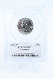 2003-P PCGS MS67 Alabama State Quarter Business Strike 25C