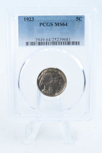 1923-P PCGS MS64 Buffalo Nickel Business Strike 5C