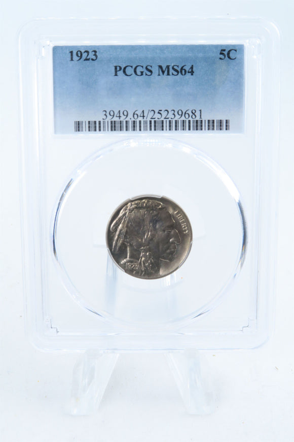 1923-P PCGS MS64 Buffalo Nickel Business Strike 5C