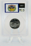 2005-S PCGS PR69DCAM West Virginia State Quarter Proof 25C