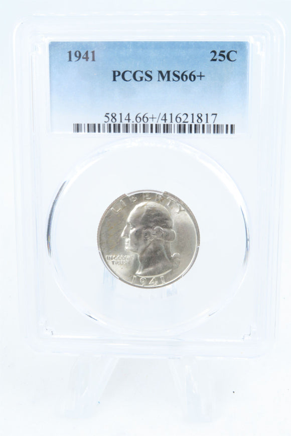 1941-P PCGS MS66+ Washington Quarter Business Strike 25C