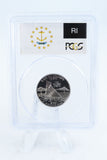 2001-S PCGS PR70DCAM Silver Rhode Island State Quarter Proof 25C