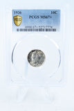1936-P PCGS MS67+ Mercury Dime Business Strike 10C