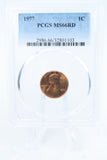 1977-P PCGS MS66RD Lincoln Memorial Cent Business Strike 1C