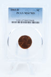 2003-D PCGS MS67RD Lincoln Memorial Cent Business Strike 1C