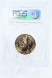 2011-P PCGS MS67 Andrew Johnson Position A Presidential Dollar