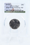2015-S PCGS MS67 Blue Ridge Parkway NP Quarter Business Strike 25C