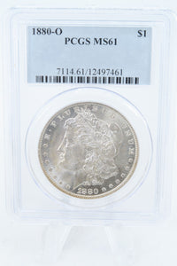 1880-O PCGS MS61 Morgan Dollar Business Strike