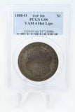 1888-O PCGS G06 VAM 4 Hot Lips Morgan Dollar Business Strike