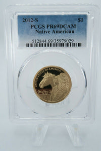 2012-S PCGS PR69DCAM Native American Dollar Proof