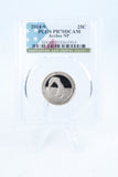 2014-S PCGS PR70DCAM Arches NP Quarter Proof 25C