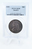 1830-P PCGS XF45 Small 0 Capped Bust Half Dollar Business Strike 50C