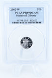 2002-W PCGS PR69DCAM 1/10th oz Platinum Eagle Proof