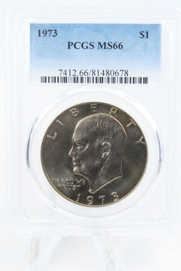 1973-P PCGS MS66 Eisenhower Ike Dollar Business Strike