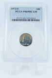 1973-S PCGS PR69DCAM Roosevelt Dime Proof 10C *Toning