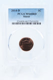 2014-D PCGS MS68RD Lincoln Shield Cent Business Strike 1C