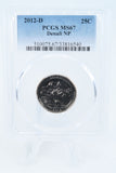 2012-D PCGS MS67 Denali NP Quarter Business Strike 25C