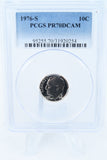 1976-S PCGS PR70DCAM Roosevelt Dime Proof 10C