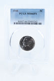 1940-P PCGS MS66FS Jefferson Nickel Full Steps Business Strike 5C