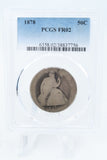 1878-P PCGS FR02 Liberty Seated Half Dollar Business Strike 50C