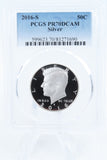 2016-S PCGS PR70DCAM Silver Kennedy Half Dollar Proof 50C