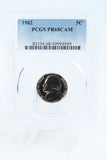 1962-P PCGS PR68CAM Jefferson Nickel Proof 5C