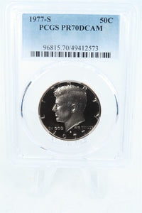 1977-S PCGS PR70DCAM Kennedy Half Dollar Proof 50C