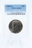 1982-D PCGS MS65 Kennedy Half Dollar Business Strike 50C