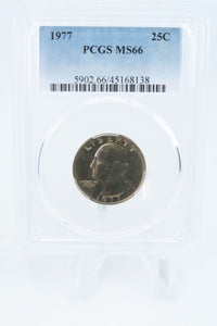 1977-P PCGS MS66 Washington Quarter Business Strike 25C
