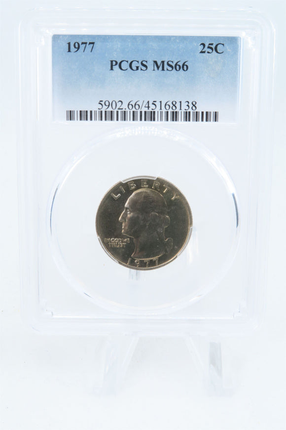 1977-P PCGS MS66 Washington Quarter Business Strike 25C