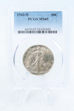 1943-D PCGS MS65 Walking Liberty Half Dollar Business Strike 50C